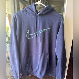 Nike Blue hoodie Classic Design size medium